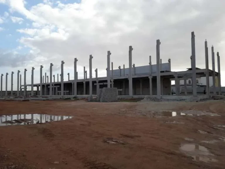 مشروع إنشاء مول الســـــلام التجاري