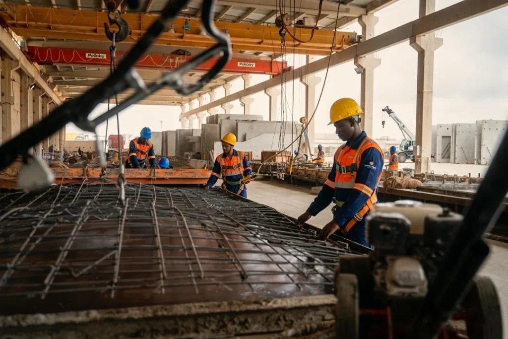 الخبرات الهندسية - ورش الشركة